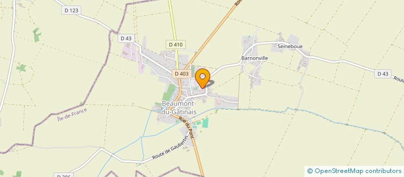 localisation de l'entreprise MONSIEUR DYLAN BOUCAUT  BEAUMONT-DU-GATINAIS