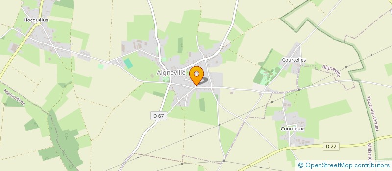 localisation de l'entreprise MONSIEUR DYLAN BOUDIN  AIGNEVILLE