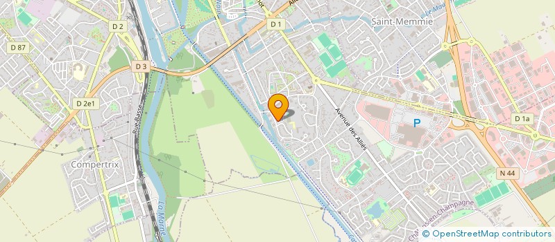 localisation de l'entreprise MONSIEUR DYLAN BOUQUET  CHALONS-EN-CHAMPAGNE