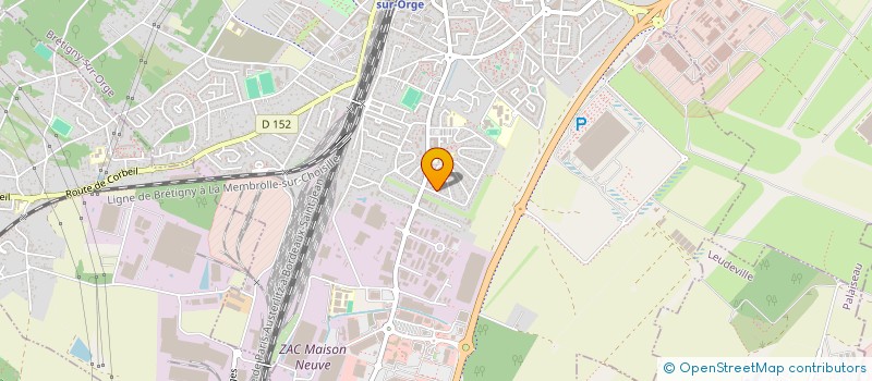 localisation de l'entreprise MONSIEUR DYLAN BRETON à BRETIGNY-SUR-ORGE