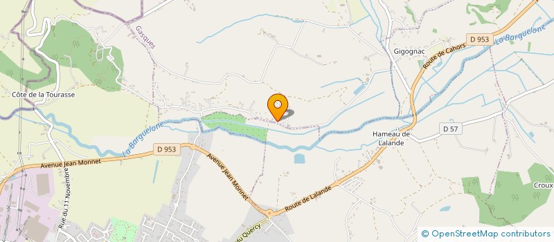 localisation de l'entreprise MONSIEUR DYLAN BRETON  GASQUES