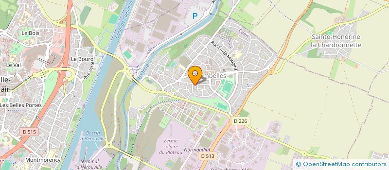 localisation de l'entreprise MONSIEUR DYLAN BRIARD  COLOMBELLES