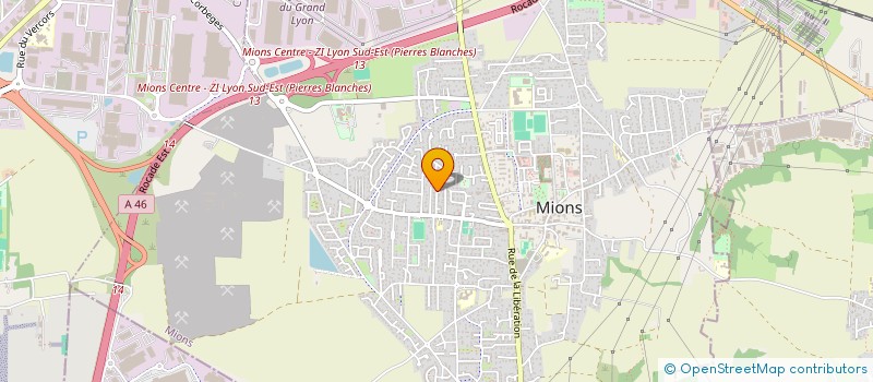 localisation de l'entreprise MONSIEUR DYLAN BROUSSE  MIONS