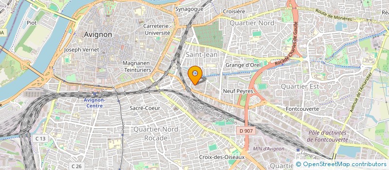 localisation de l'entreprise MONSIEUR DYLAN BUSSERET à AVIGNON