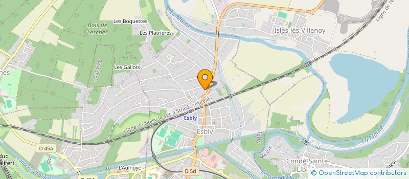 localisation de l'entreprise MONSIEUR DYLAN CABROL  ESBLY