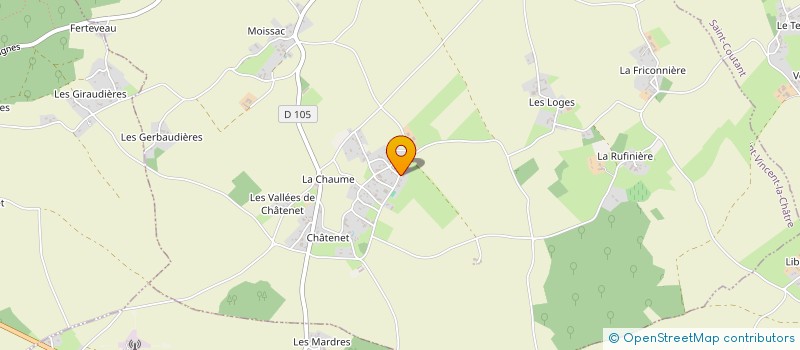 localisation de l'entreprise MONSIEUR DYLAN CAILBAULT  LEZAY