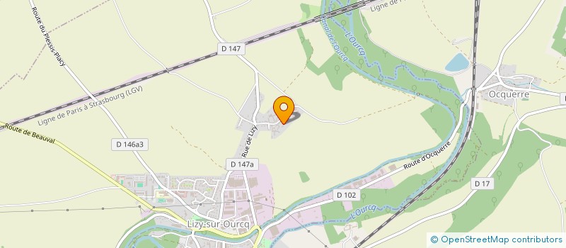 localisation de l'entreprise MONSIEUR DYLAN CALCADA  LIZY-SUR-OURCQ