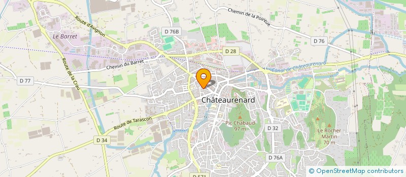 localisation de l'entreprise MONSIEUR DYLAN CALMY  CHATEAURENARD