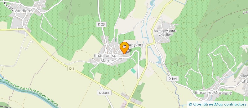 localisation de l'entreprise MONSIEUR DYLAN CANOT  CHATILLON-SUR-MARNE