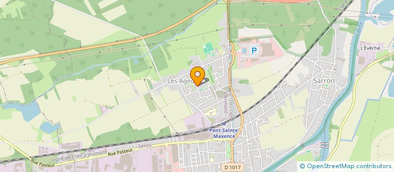 localisation de l'entreprise MONSIEUR DYLAN CANTARELL  LES AGEUX