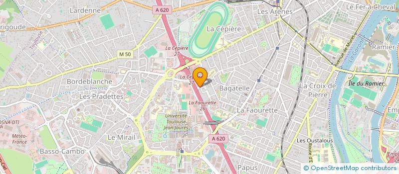 localisation de l'entreprise MONSIEUR DYLAN CHAGNEAU à TOULOUSE