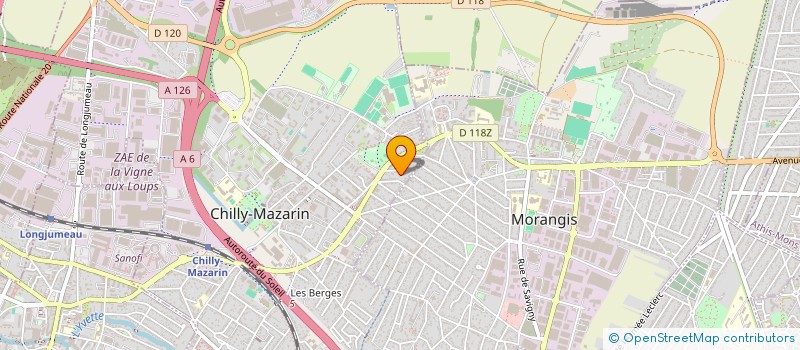 localisation de l'entreprise MONSIEUR DYLAN CHALVIGNAC  CHILLY-MAZARIN