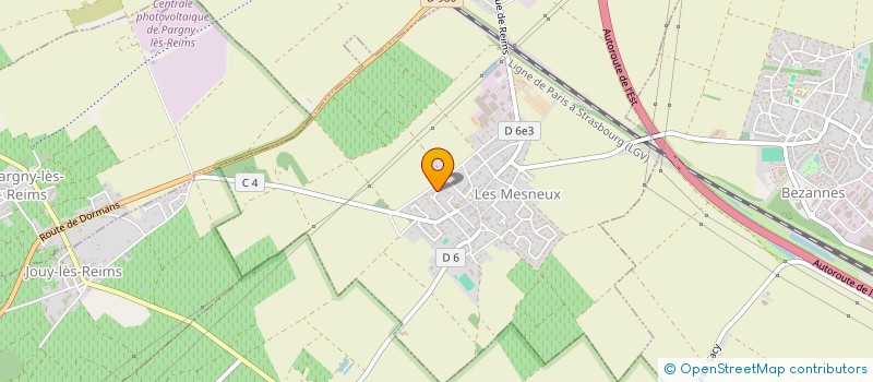 localisation de l'entreprise MONSIEUR DYLAN CHARLOT  LES MESNEUX