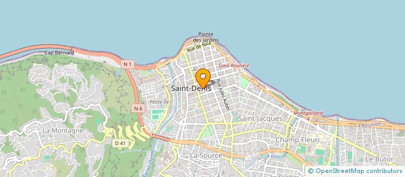 localisation de l'entreprise MONSIEUR DYLAN CHELES  SAINT-DENIS