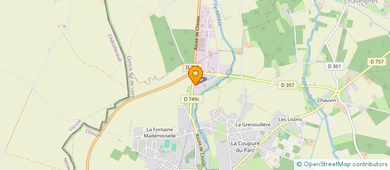 localisation de l'entreprise MONSIEUR DYLAN CHVASTEKOVA  RICHELIEU