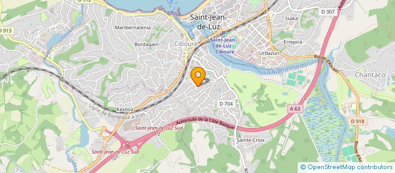 localisation de l'entreprise MONSIEUR DYLAN CLARKE  CIBOURE