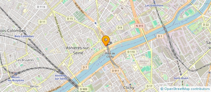 localisation de l'entreprise MONSIEUR DYLAN CLAROS AYALA à ASNIERES-SUR-SEINE