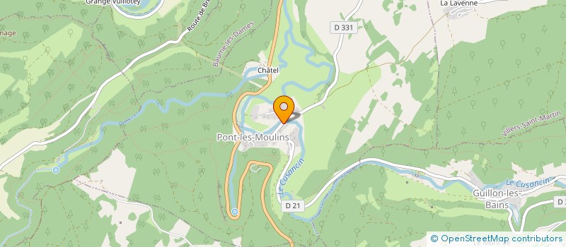 localisation de l'entreprise MONSIEUR DYLAN CLAUSSE  LUXIOL