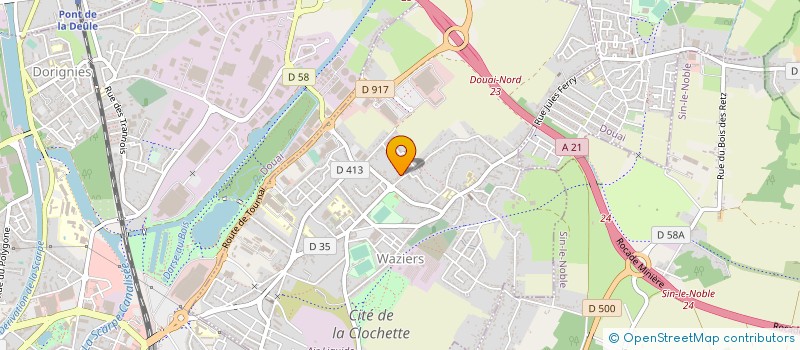 localisation de l'entreprise MONSIEUR DYLAN COLIN  ANICHE