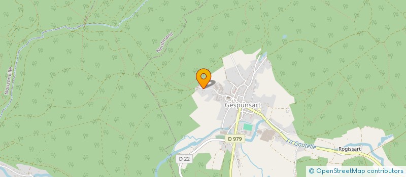 localisation de l'entreprise MONSIEUR DYLAN COLLE  GESPUNSART