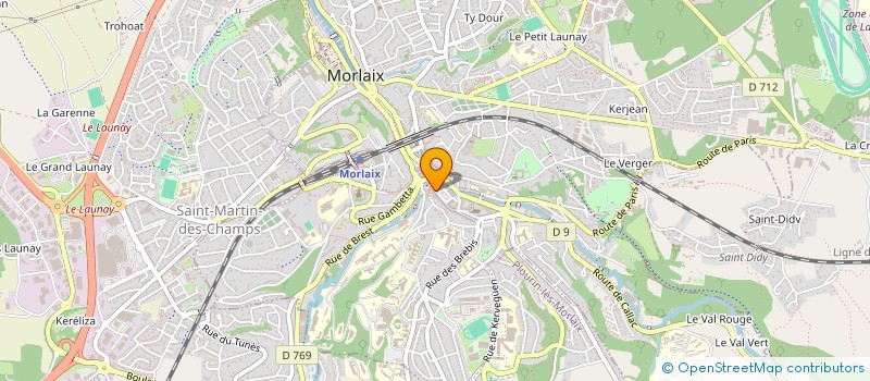 localisation de l'entreprise MONSIEUR DYLAN COLLIN à MORLAIX