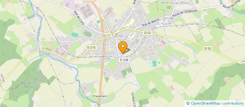 localisation de l'entreprise MONSIEUR DYLAN COTTIN  SAMER