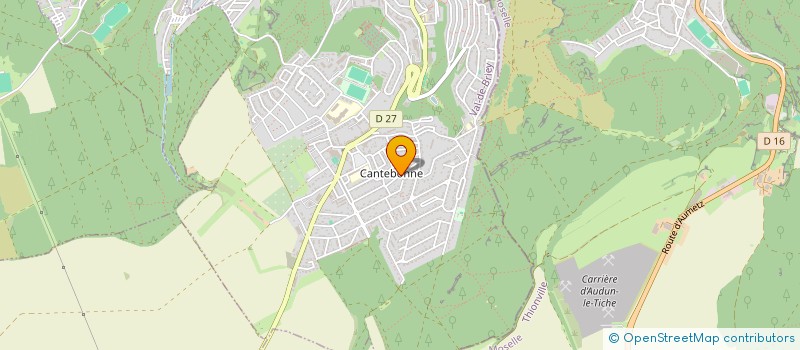 localisation de l'entreprise MONSIEUR DYLAN DAL MOLIN  VILLERUPT