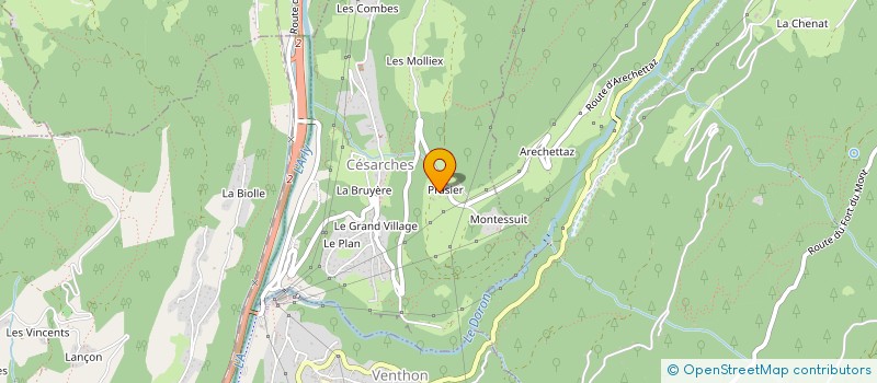 localisation de l'entreprise MONSIEUR DYLAN DAMIEN  CESARCHES