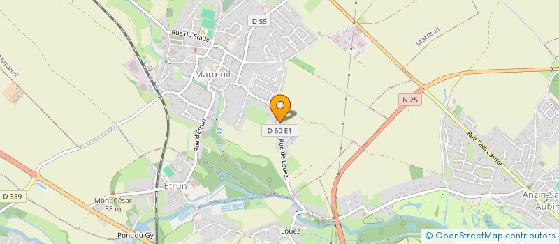 localisation de l'entreprise MONSIEUR DYLAN DANDRE  MARUIL