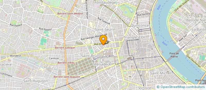 localisation de l'entreprise MONSIEUR DYLAN DAVERDIN  BORDEAUX