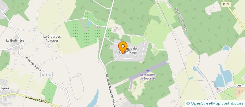 localisation de l'entreprise MONSIEUR DYLAN DAVOST  RIVES-DU-LOIR-EN-ANJOU