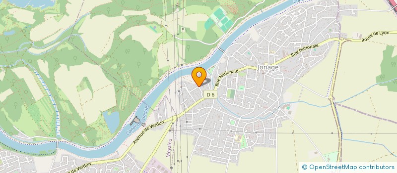 localisation de l'entreprise MONSIEUR DYLAN DEL SIGNORE  JONAGE