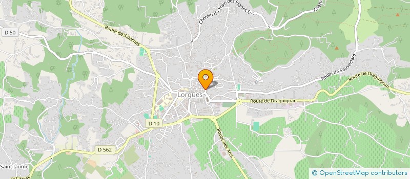 localisation de l'entreprise MONSIEUR DYLAN DELCOURT  LORGUES