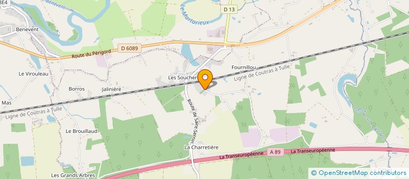 localisation de l'entreprise MONSIEUR DYLAN DELSUC  BOURGNAC