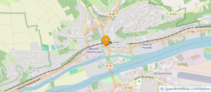 localisation de l'entreprise MONSIEUR DYLAN DERBY  MEULAN-EN-YVELINES