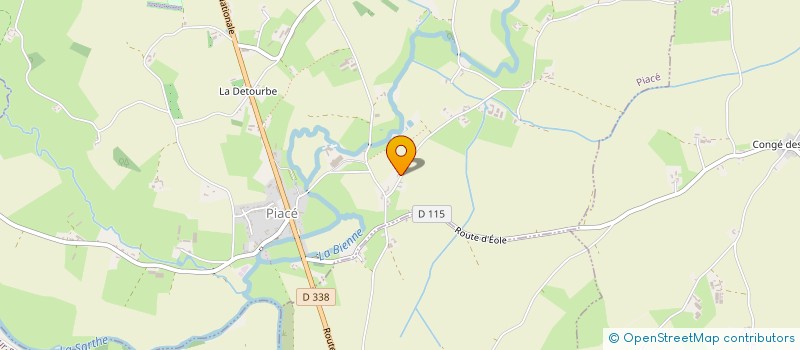 localisation de l'entreprise MONSIEUR DYLAN DESALLEUX  PIACE