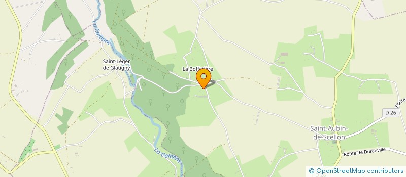 localisation de l'entreprise MONSIEUR DYLAN DESCHAMPS  SAINT-AUBIN-DE-SCELLON