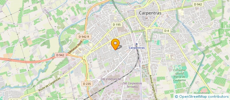 localisation de l'entreprise MONSIEUR DYLAN DESLYS à CARPENTRAS