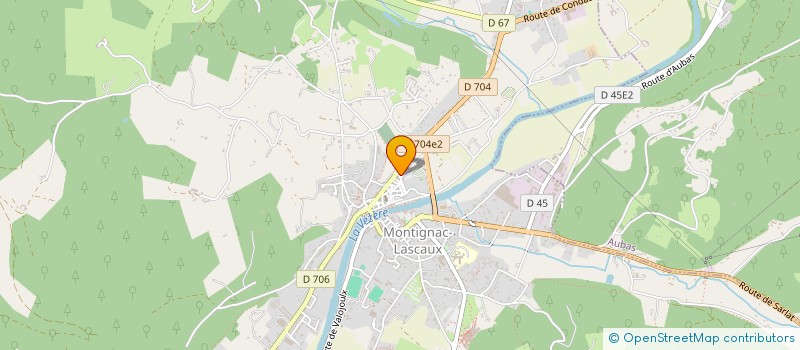 localisation de l'entreprise MONSIEUR DYLAN DESPEGHEL  MONTIGNAC-LASCAUX