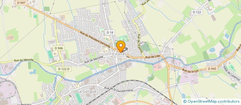 localisation de l'entreprise MONSIEUR DYLAN DESPRES  ESTAIRES