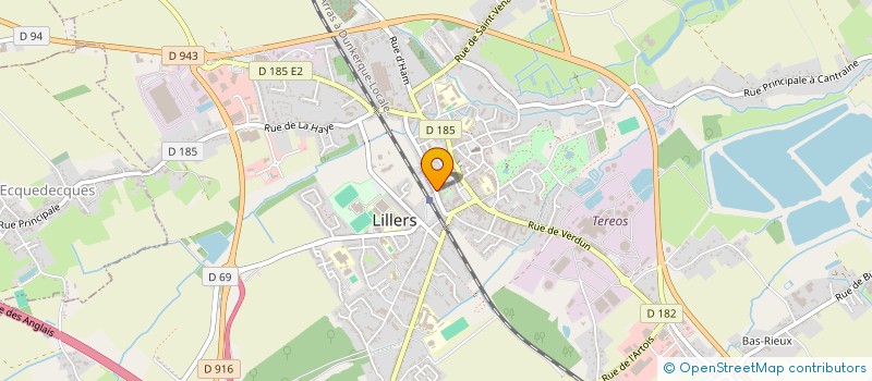 localisation de l'entreprise MONSIEUR DYLAN DESWARTE  LILLERS