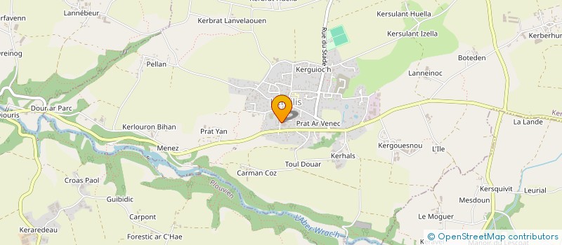 localisation de l'entreprise MONSIEUR DYLAN DEVILLIER  KERNILIS