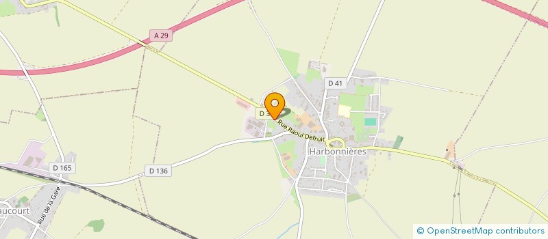 localisation de l'entreprise MONSIEUR DYLAN DHEILLY  LAMOTTE-WARFUSEE