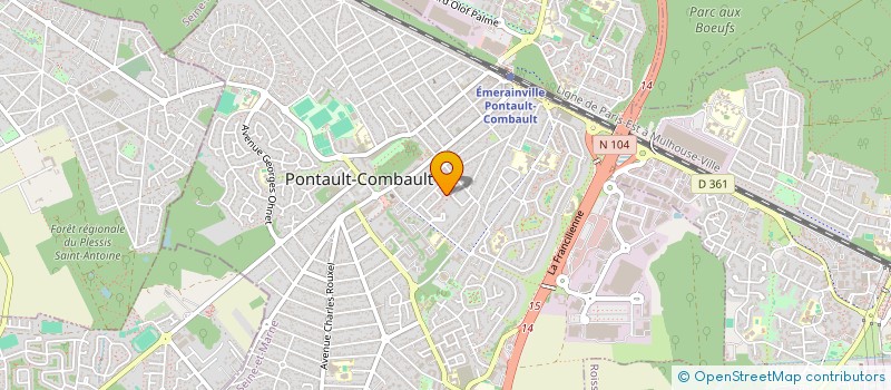 localisation de l'entreprise MONSIEUR DYLAN DIAS à PONTAULT-COMBAULT