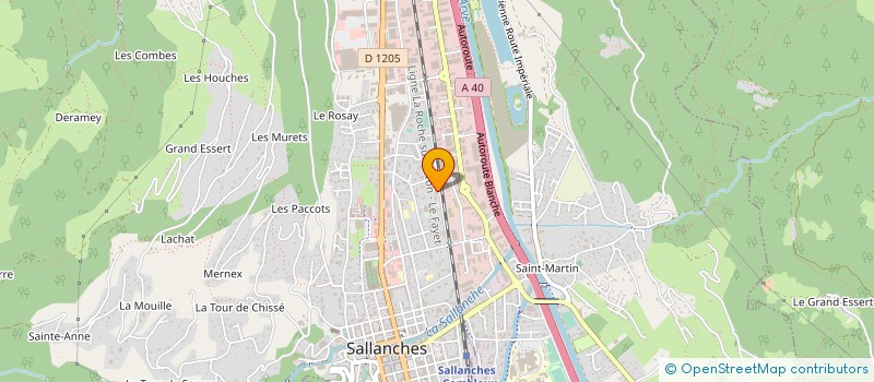 localisation de l'entreprise MONSIEUR DYLAN DIEMUNSCH à SALLANCHES