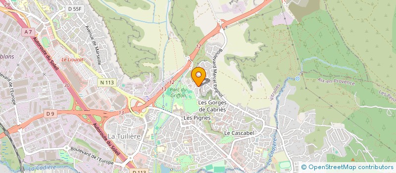 localisation de l'entreprise MONSIEUR DYLAN DOLABELLA  VITROLLES