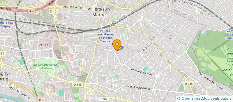 localisation de l'entreprise MONSIEUR DYLAN DOS SANTOS à CHAMPIGNY-SUR-MARNE