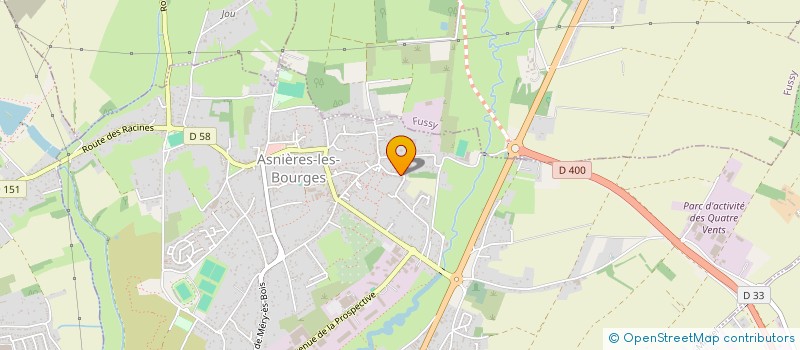 localisation de l'entreprise MONSIEUR DYLAN DOS SANTOS  BOURGES