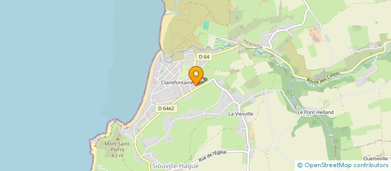 localisation de l'entreprise MONSIEUR DYLAN DRABENT  SIOUVILLE-HAGUE