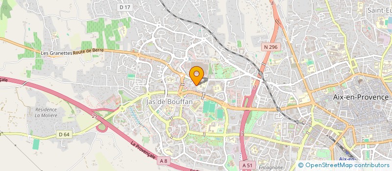 localisation de l'entreprise MONSIEUR DYLAN DRAOUZIA  AIX-EN-PROVENCE